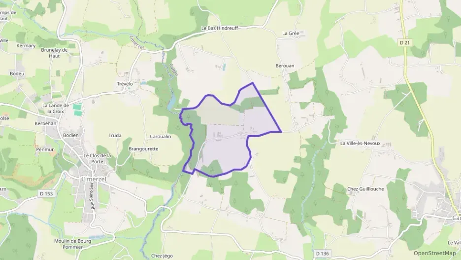 Maison 95 m² quatre pièces à vendre à Caden