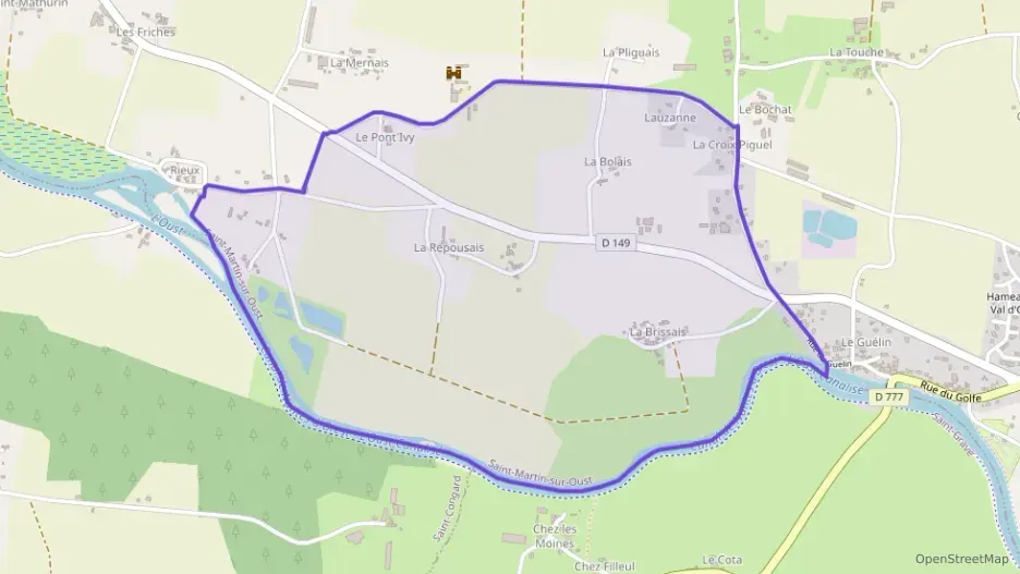 Maison 93 m² trois pièces à vendre à Saint-Martin-sur-Oust