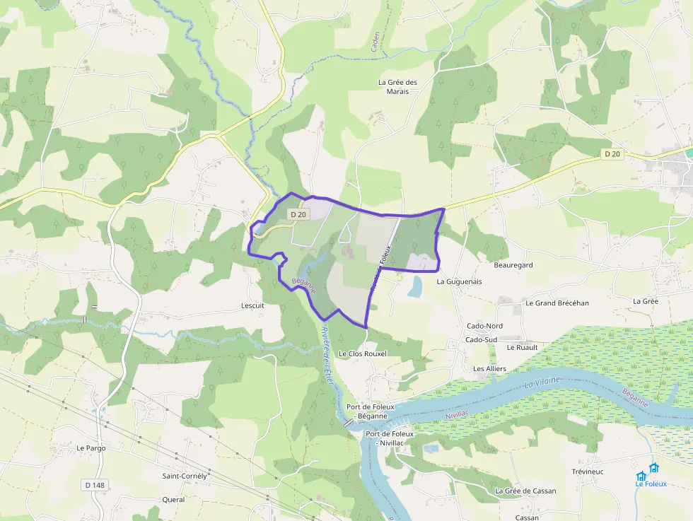 Maison 62 m² deux pieces à vendre à Béganne