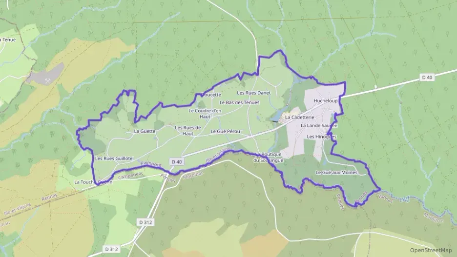 Maison 108 m² quatre pièces à vendre à Paimpont Maison 108 m² quatre pièces à vendre à Paimpont