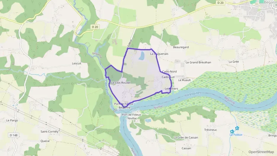 Maison 104 m² trois pièces à vendre à Béganne