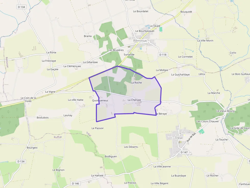 Maison 51 m² trois pièces à vendre à Tréal