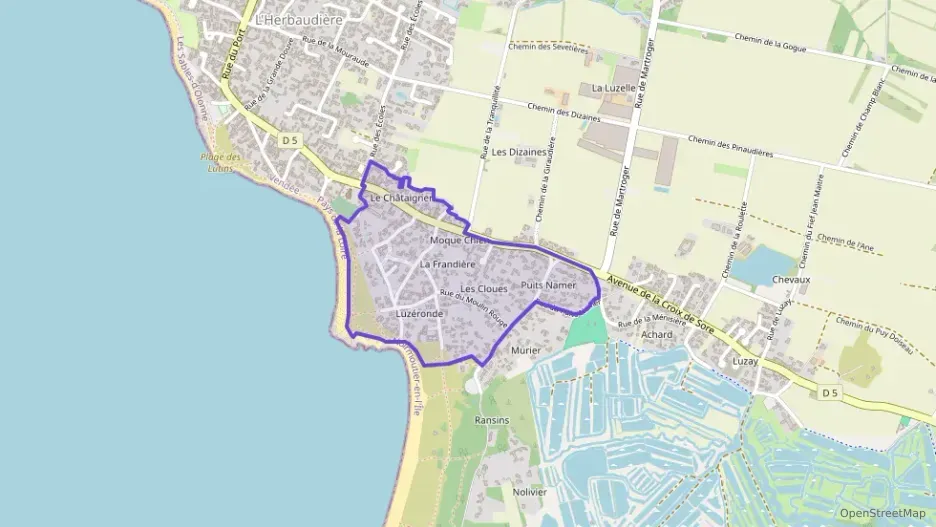 Maison 57 m² trois pièces à vendre à Noirmoutier-en-l`Île Maison 57 m² trois pièces à vendre à Noirmoutier-en-l`Île