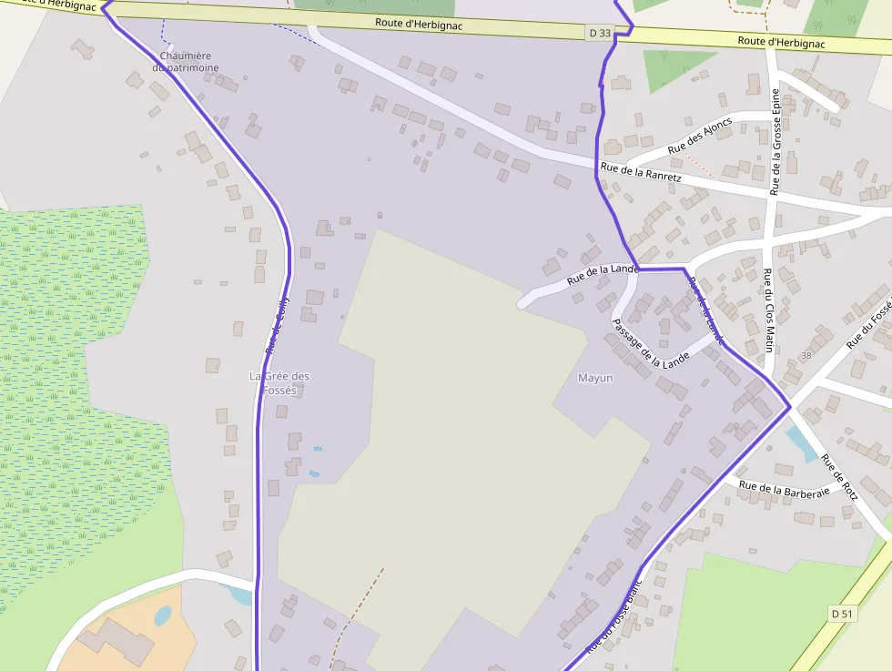 Maison 80 m² trois pièces à vendre à La Chapelle-des-Marais