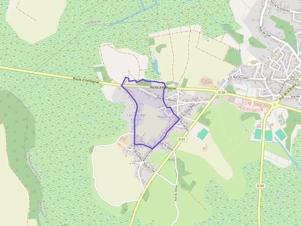 Maison 80 m² trois pièces à vendre à La Chapelle-des-Marais