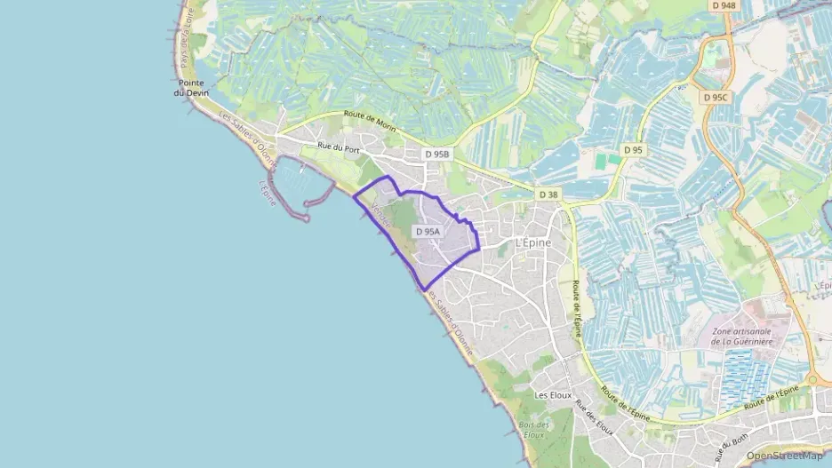 Maison 66 m² trois pièces à vendre à L`Épine Maison 66 m² trois pièces à vendre à L`Épine