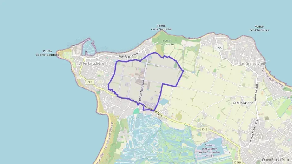 Maison 91 m² quatre pièces à vendre à Noirmoutier-en-l`Île