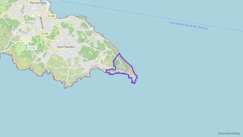 Maison 60 m² trois pièces à vendre à L`Île-d`Yeu