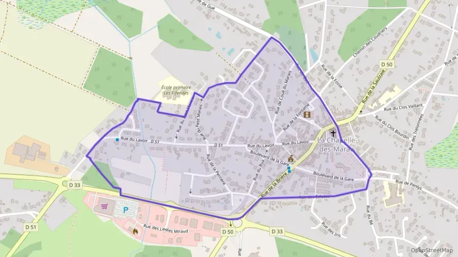 Maison 106 m² six pièces à vendre à La Chapelle-des-Marais Maison 106 m² six pièces à vendre à La Chapelle-des-Marais