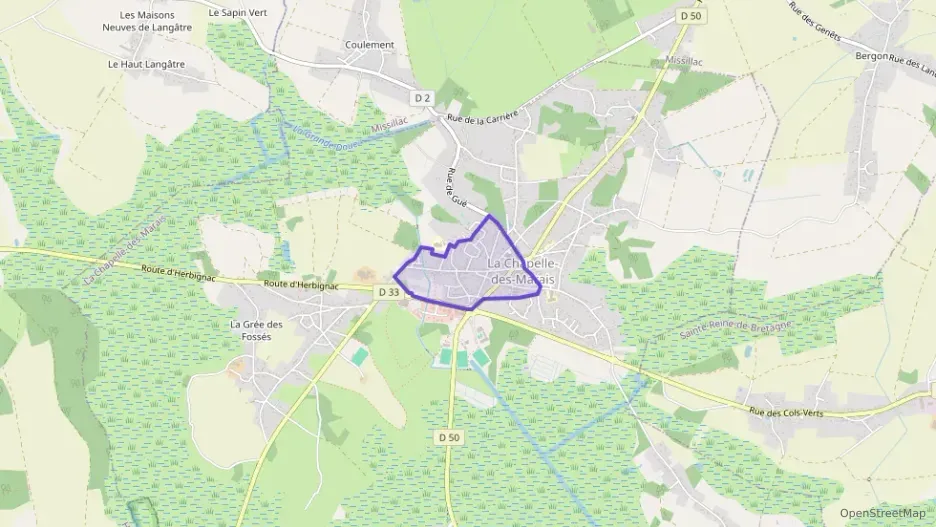 Maison 106 m² six pièces à vendre à La Chapelle-des-Marais Maison 106 m² six pièces à vendre à La Chapelle-des-Marais