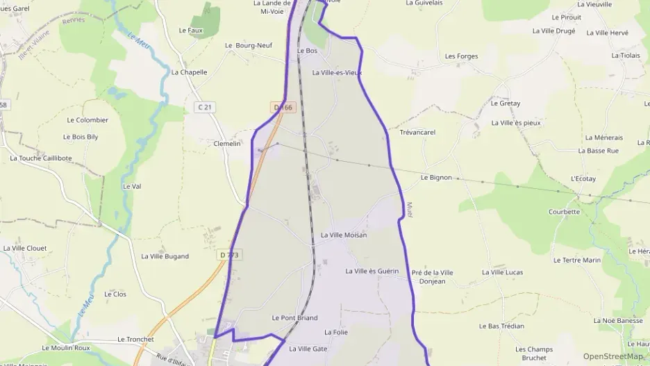 Maison 105 m² quatre pièces à vendre à Gaël