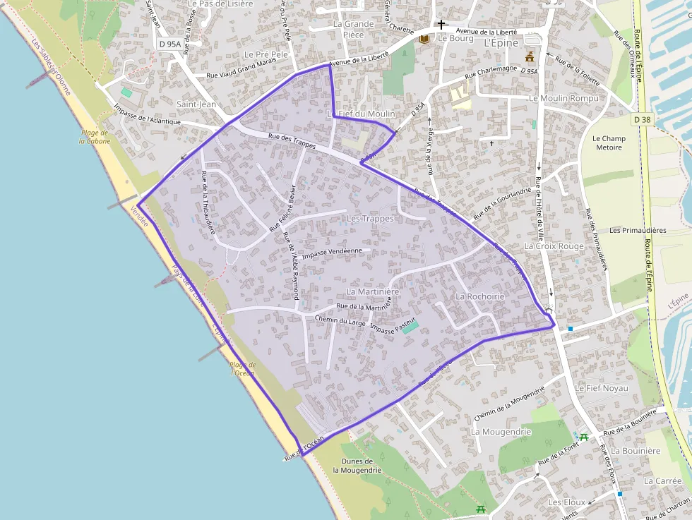 Maison 107 m² quatre pièces à vendre à L`Épine