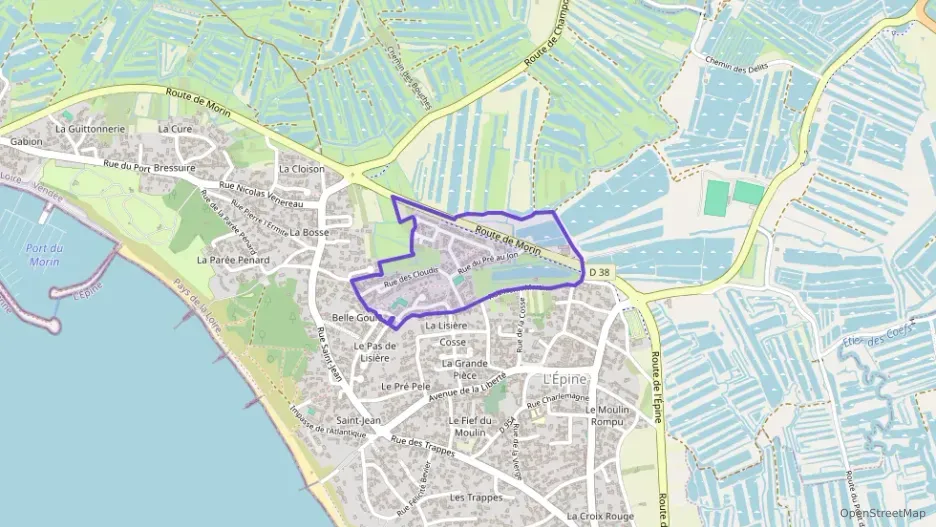 Maison 103 m² quatre pièces à vendre à L`Épine Maison 103 m² quatre pièces à vendre à L`Épine