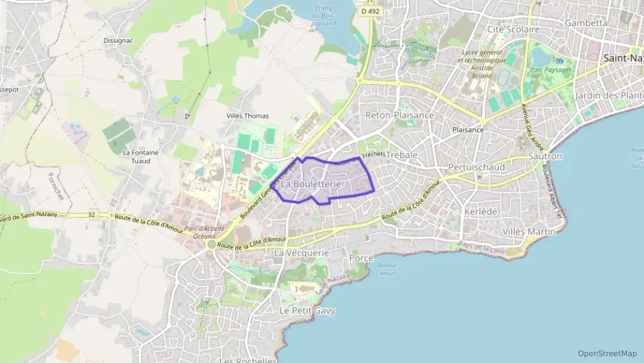 Maison 85 m² quatre pièces à vendre à Saint-Nazaire