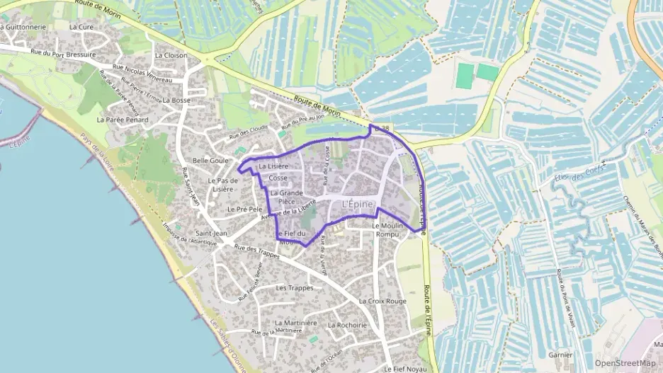 Maison 67 m² trois pièces à vendre à L`Épine