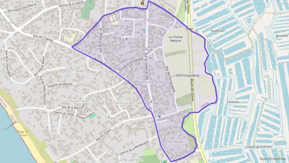 Maison 100 m² cinq pièces à vendre à L`Épine Maison 100 m² cinq pièces à vendre à L`Épine