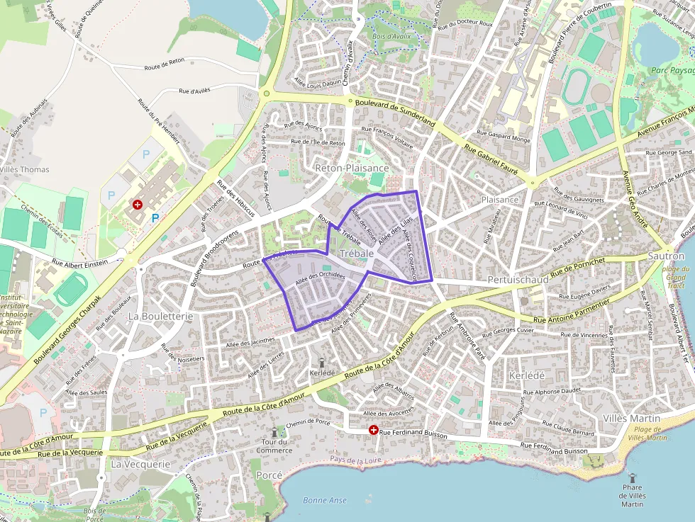 Maison 55 m² trois pièces à vendre à Saint-Nazaire