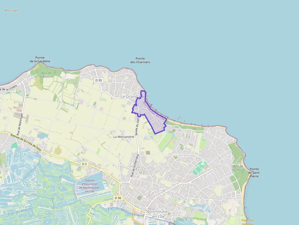 Maison 94 m² quatre pièces à vendre à Noirmoutier-en-l`Île