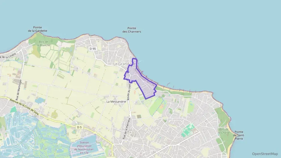 Maison 94 m² quatre pièces à vendre à Noirmoutier-en-l`Île