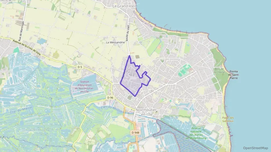 Maison 78 m² quatre pièces à vendre à Noirmoutier-en-l`Île