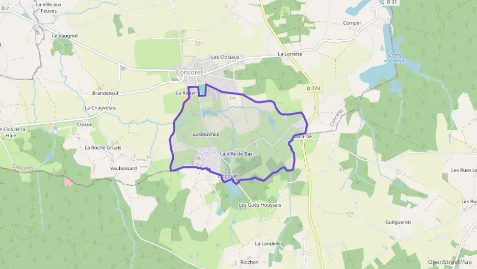 Maison 100 m² quatre pièces à vendre à Concoret