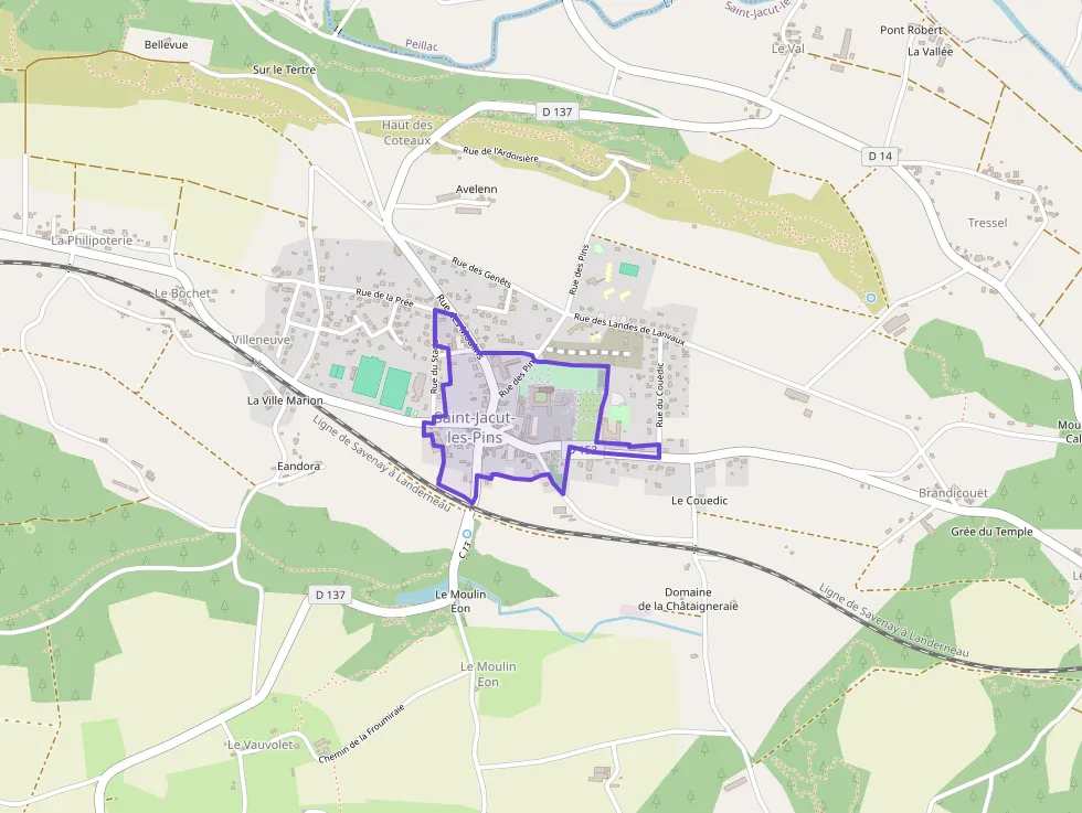 Maison 54 m² trois pièces à vendre à Saint-Jacut-les-Pins