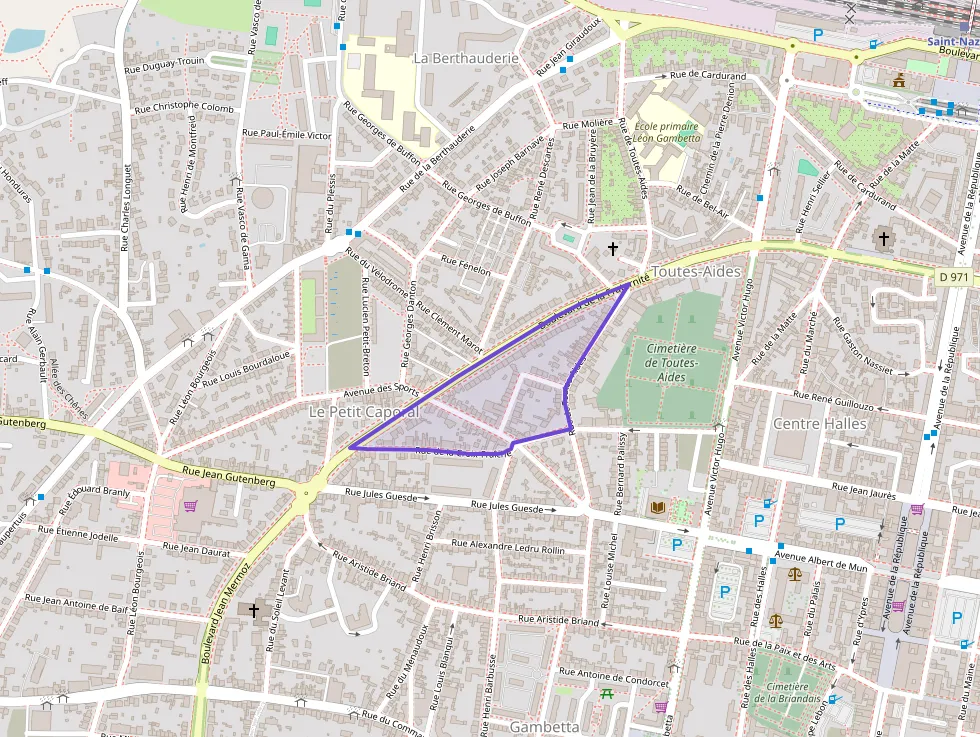 Maison 57 m² trois pièces à vendre à Saint-Nazaire