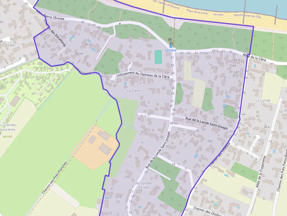 Maison 95 m² quatre pièces à vendre à Noirmoutier-en-l`Île