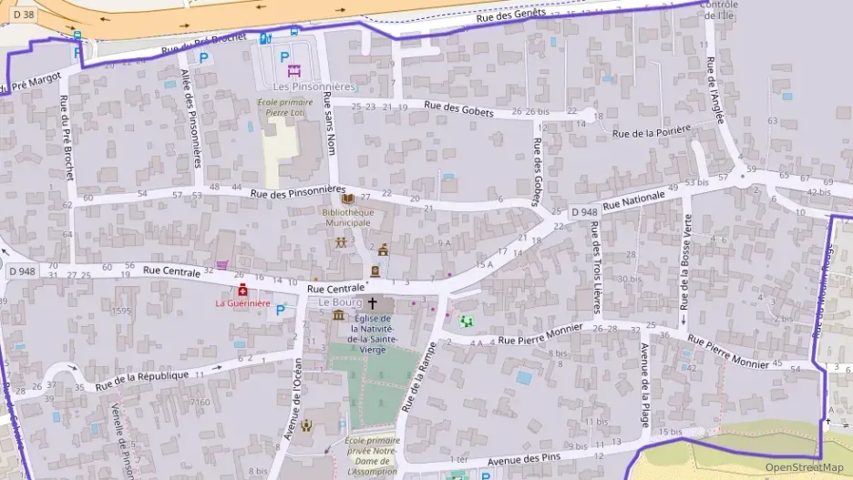 Maison 84 m² quatre pièces à vendre à La Guérinière