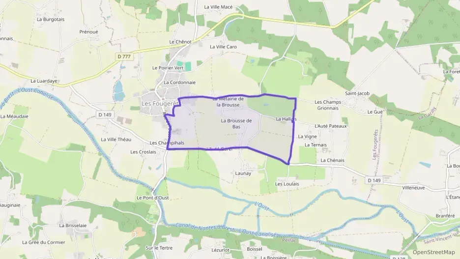 Maison 66 m² trois pièces à vendre à Les Fougerêts