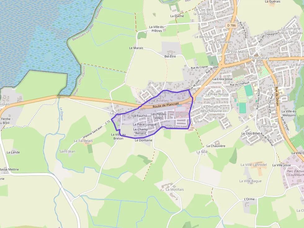 Maison 91 m² quatre pièces à vendre à Beaussais-sur-Mer