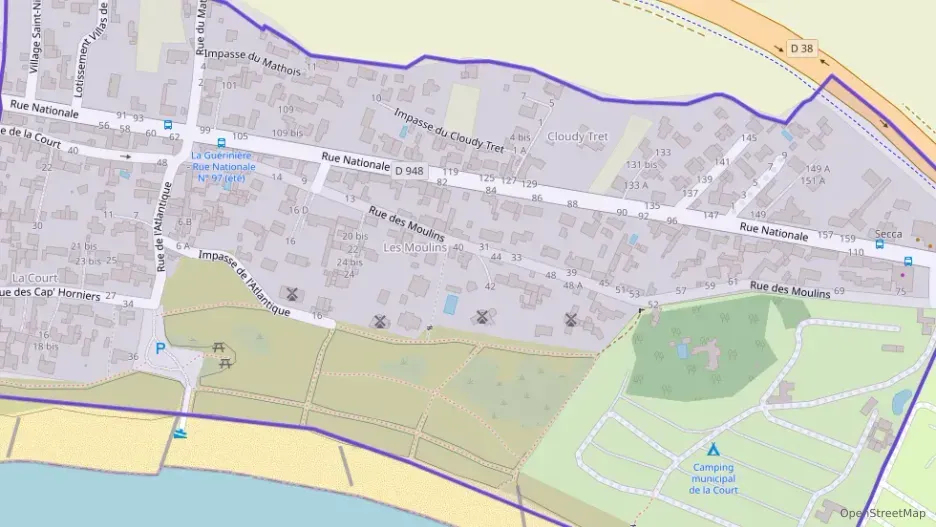 Maison 97 m² cinq pièces à vendre à La Guérinière