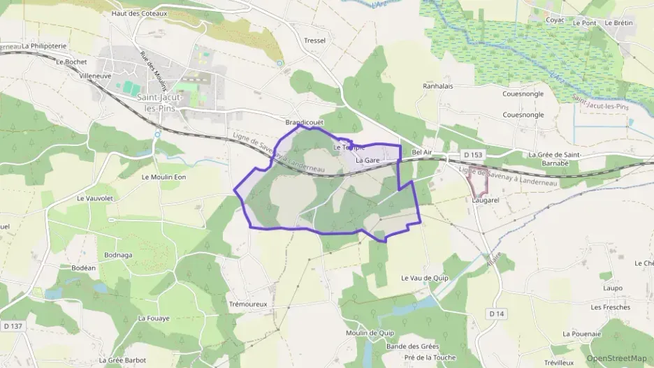 Maison 63 m² trois pièces à vendre à Saint-Jacut-les-Pins