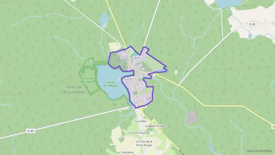 Maison 100 m² quatre pièces à vendre à Paimpont