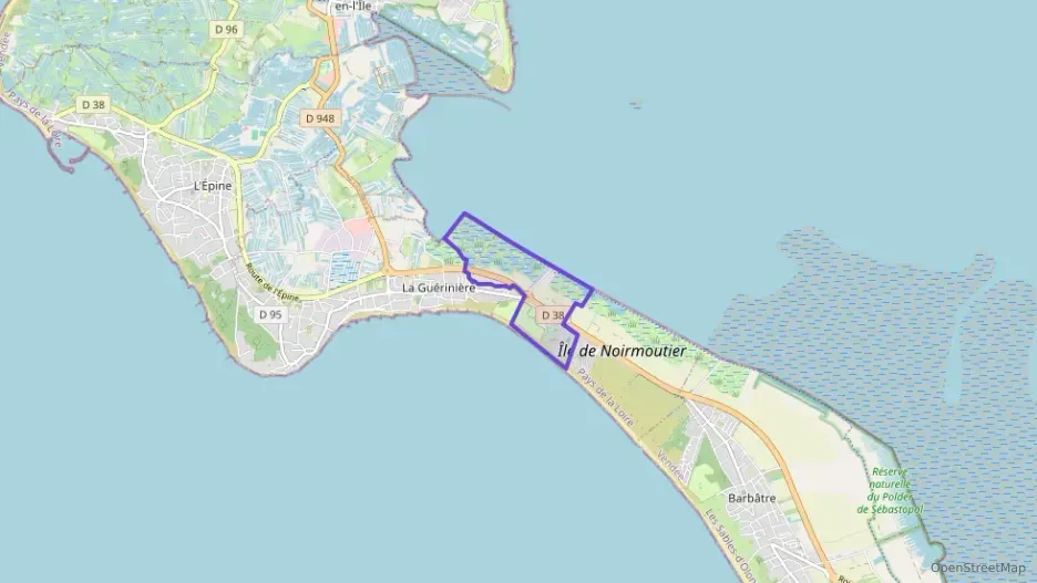 Maison 56 m² trois pièces à vendre à La Guérinière Maison 56 m² trois pièces à vendre à La Guérinière