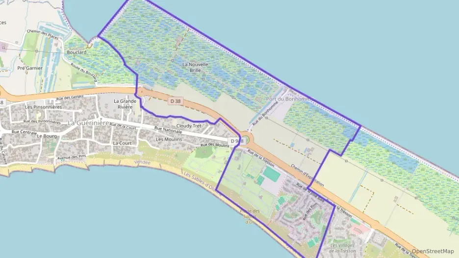 Maison 55 m² quatre pièces à vendre à La Guérinière Maison 55 m² quatre pièces à vendre à La Guérinière