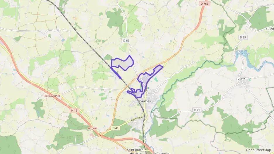 Maison 86 m² trois pièces à vendre à Caulnes