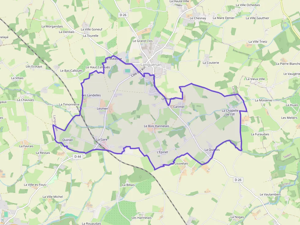 Maison 94 m² cinq pièces à vendre à Languenan