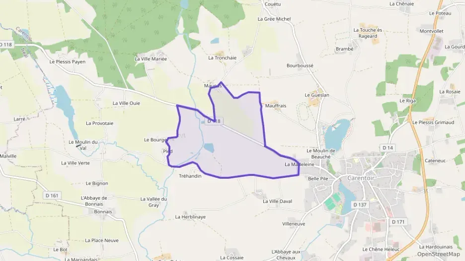 Maison 85 m² quatre pièces à vendre à Carentoir Maison 85 m² quatre pièces à vendre à Carentoir