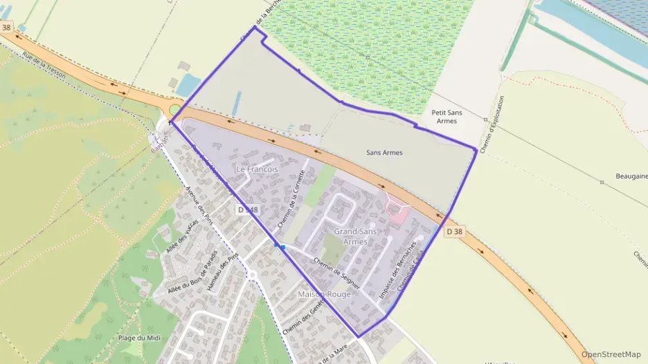 Maison 82 m² quatre pièces à vendre à Barbâtre