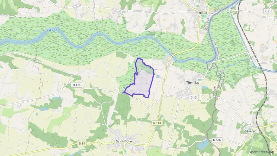 Maison 42 m² quatre pièces à vendre à Saint-Dolay Maison 42 m² quatre pièces à vendre à Saint-Dolay