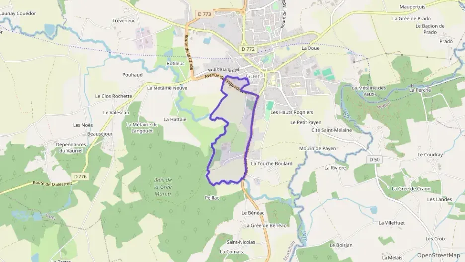 Maison 73 m² trois pièces à vendre à Guer Maison 73 m² trois pièces à vendre à Guer