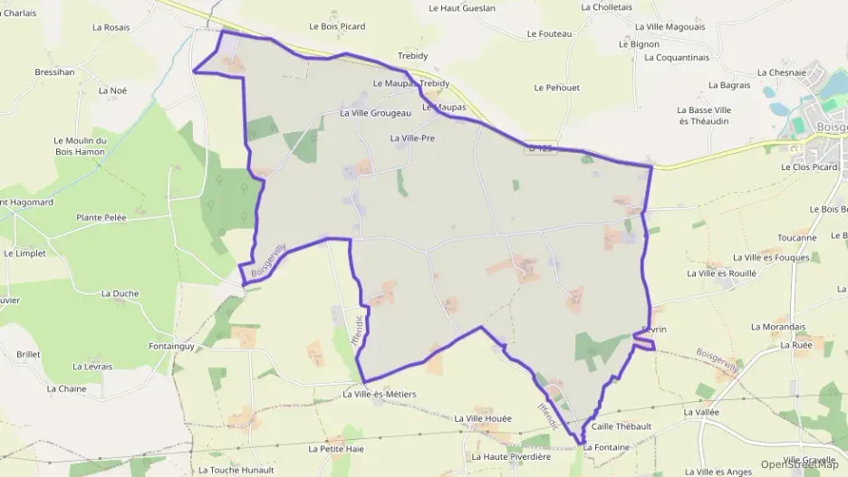 Maison 76 m² deux pieces à vendre à Boisgervilly