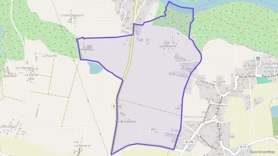 Maison 94 m² trois pièces à vendre à Théhillac Maison 94 m² trois pièces à vendre à Théhillac