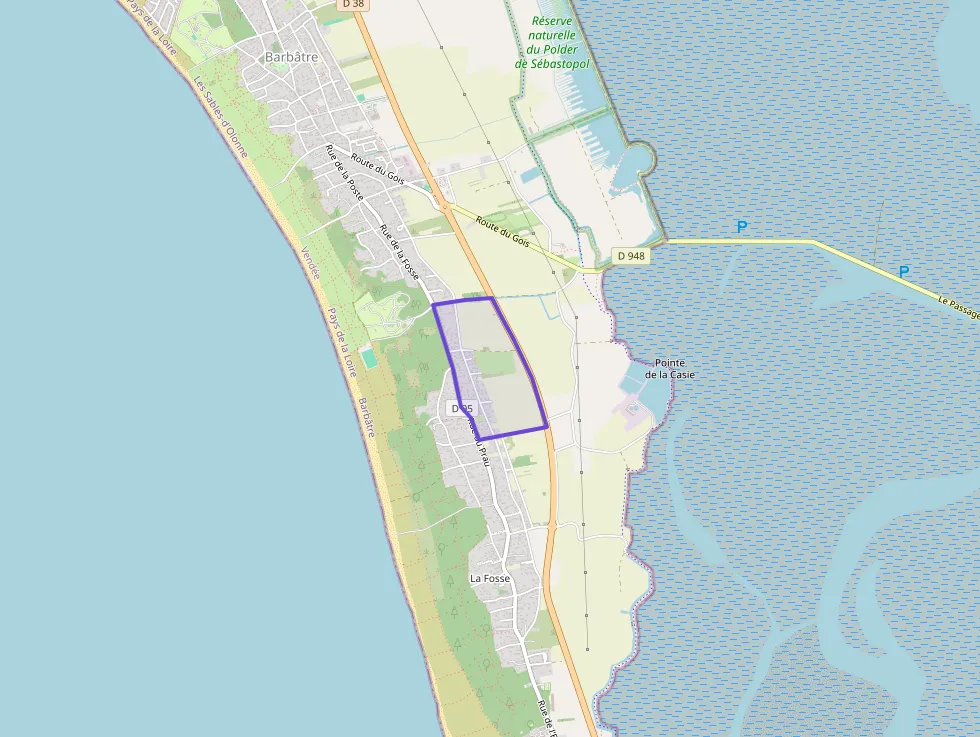 Maison 97 m² quatre pièces à vendre à Barbâtre