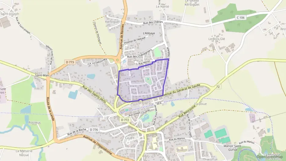 Maison 135 m² quatre pièces à vendre à Guer