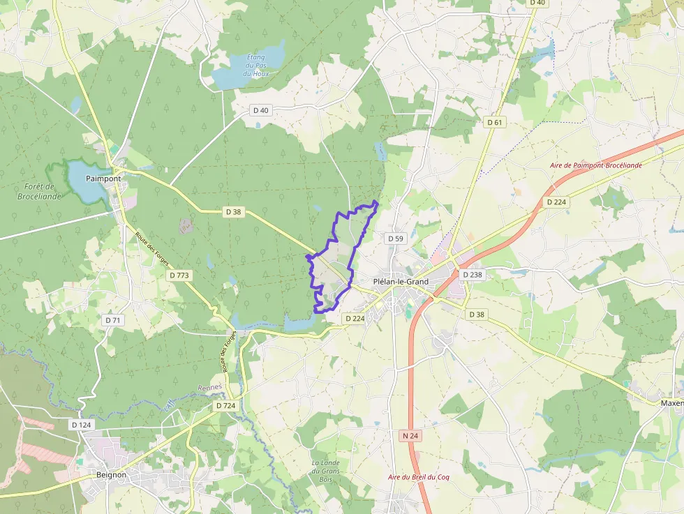 Maison 100 m² trois pièces à vendre à Paimpont