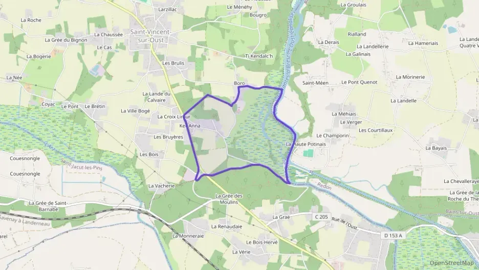 Maison 108 m² six pièces à vendre à Saint-Vincent-sur-Oust