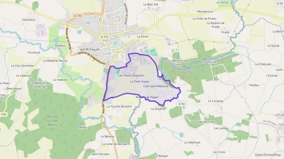 Maison 69 m² quatre pièces à vendre à Guer Maison 69 m² quatre pièces à vendre à Guer