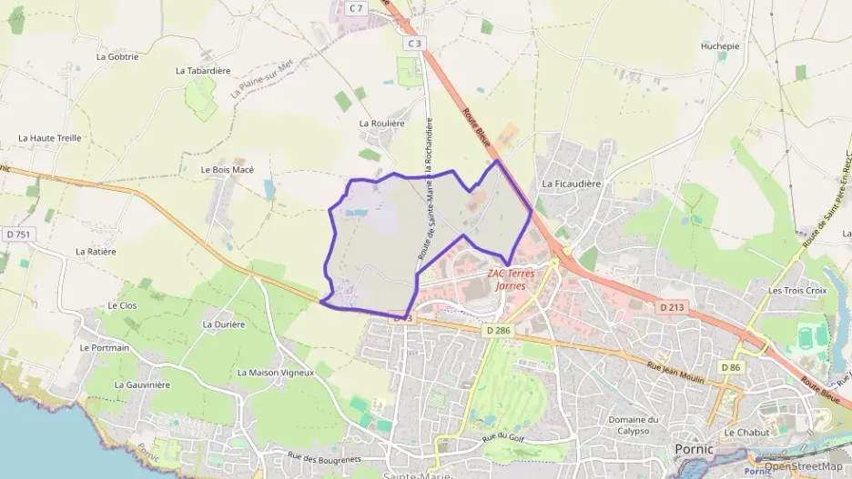 Maison 88 m² cinq pièces à vendre à Pornic Maison 88 m² cinq pièces à vendre à Pornic